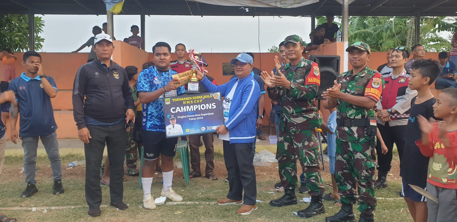 Sukses Gelar Turnamen Sepakbola, Ini Ungkapan Kades Segarajaya