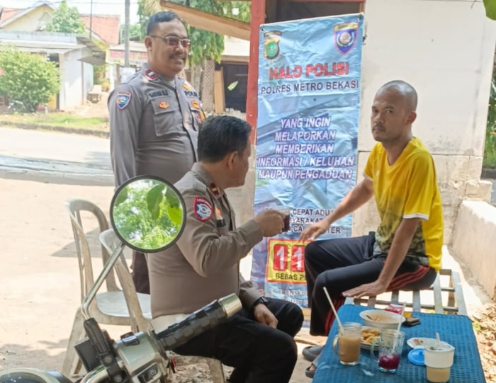 Polsek Serang Baru Kembali Gelar Giat Quick Wins Presisi