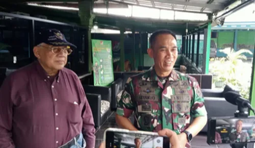 Danramil 04 Babelan Terima Kunjungan Danrem 051 Wkt
