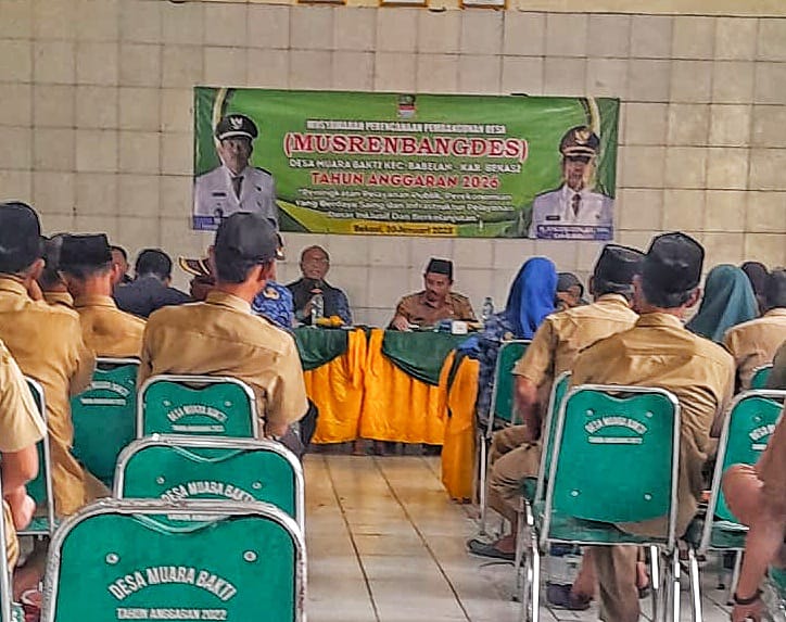 Musrenbangdes Desa Muara Bakti Fokus Susun Prioritas Pembangunan 2026