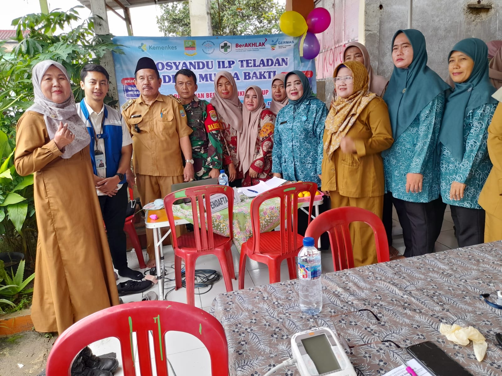 Kepala Desa Muarabakti H Asmawi Hadiri Lounching Posyandu ILP