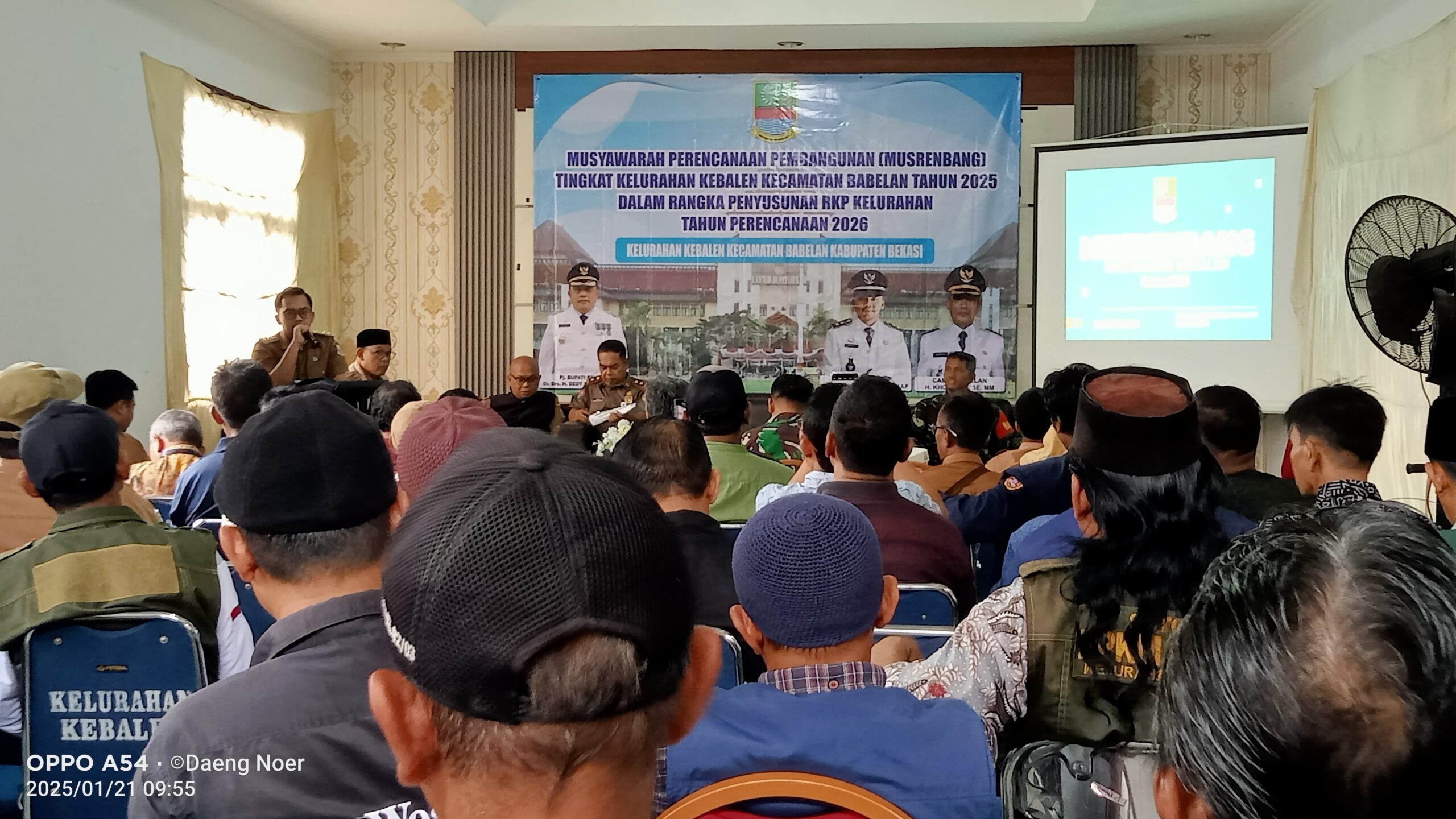 Beberapa Ketua RW Tidak Hadir dalam Rapat Musrenbang RKP 2026, Lurah Kebalen Beri Peringatan