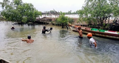 Nelayan Bekasi Bersihkan Limbah Kerang Secara Swadaya, Minta Perhatian Pemerintah