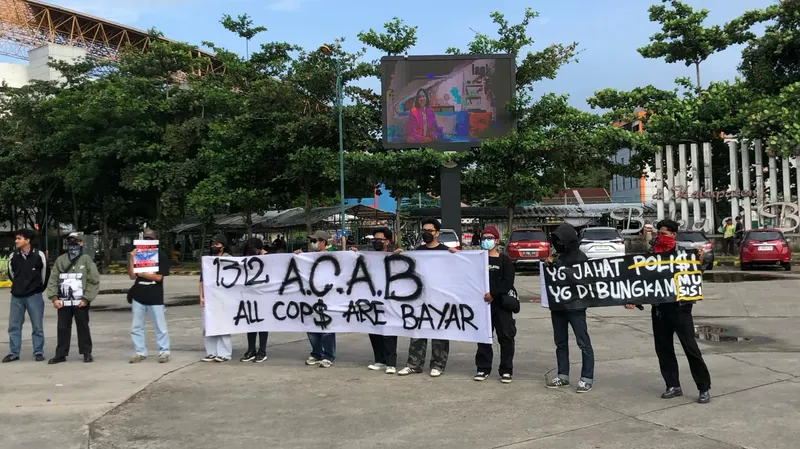 Dituntut Permintaan Maaf Soal Lagu Kritik Sosial Bayar Bayar Bayar Komunitas Di Cikarang Gelar Aksi Solidaritas Dukung Band Sukatani