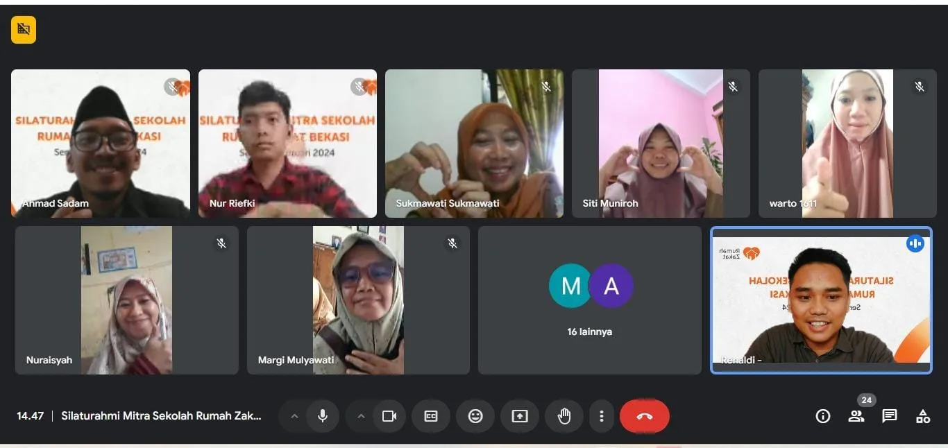 20 Mitra Sekolah Kolaborasi dengan Rumah Zakat Bekasi Sambut Ramadhan