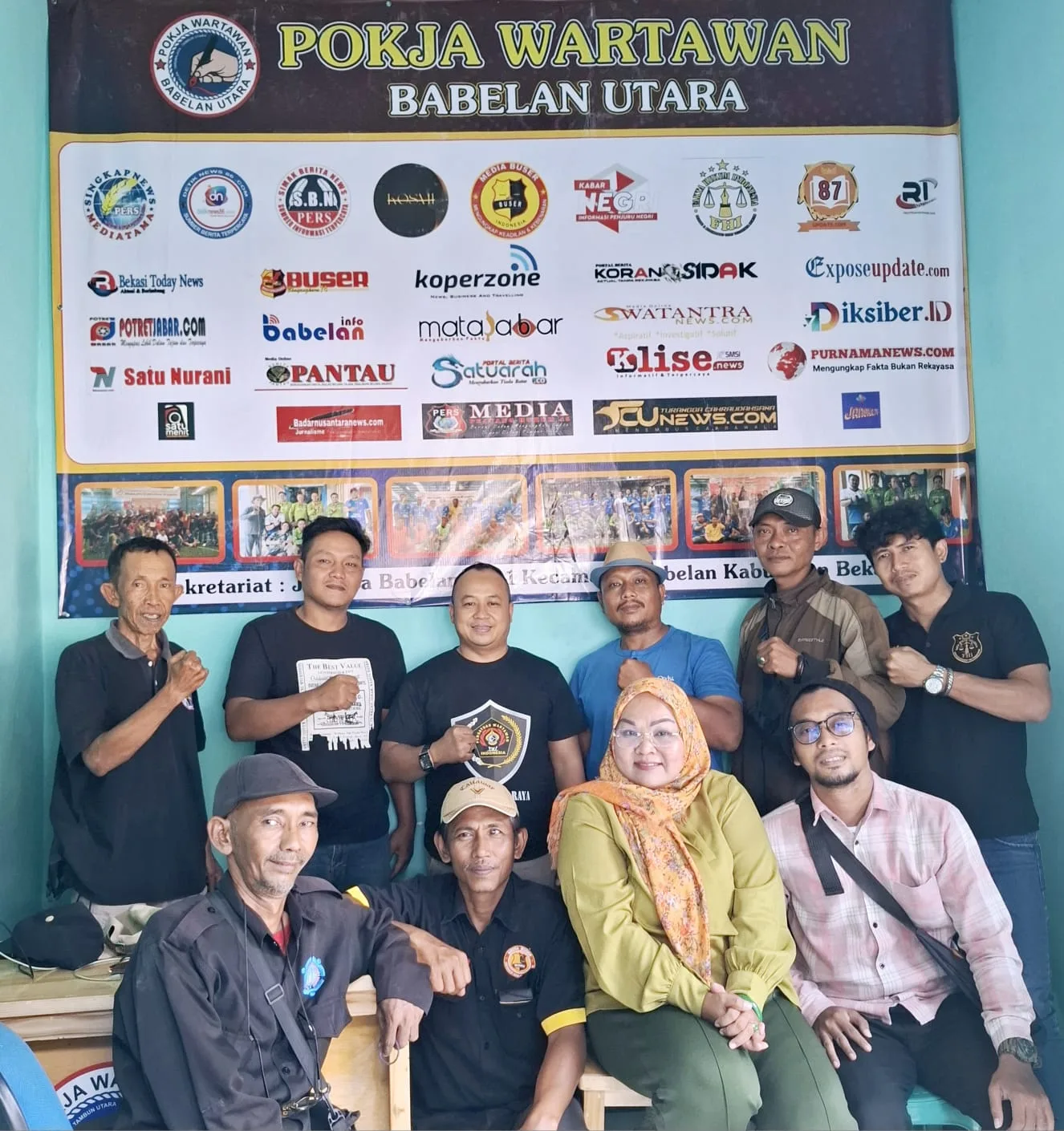Berkunjung ke Kantor Pokja Wartawan Babelan Utara, Ketua PWI Bekasi Raya Dorong Pembentukan Legal Standing dan LBH untuk Masyarakat