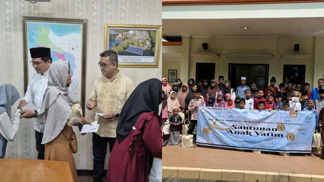Penuhi Program TJSL, PT BBWM Santuni Anak Yatim di Ramadan 1446 H