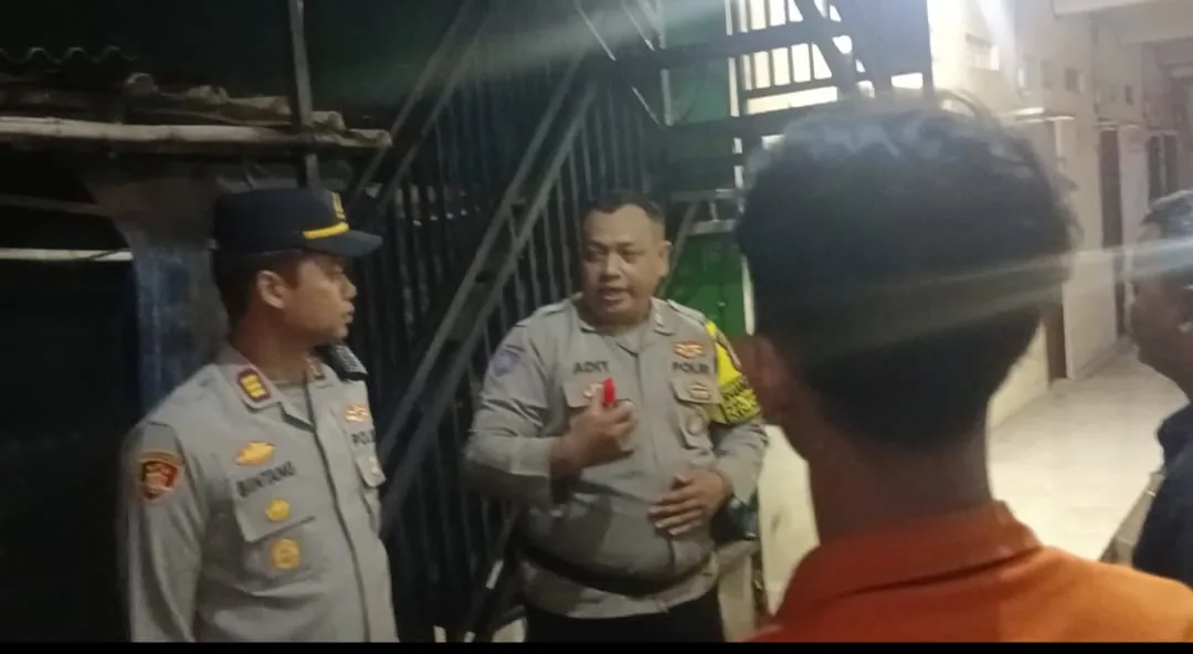 Antisipasi Pencurian Rumsong, Polsek Cikarang Barat Rutin Lakukan Patroli