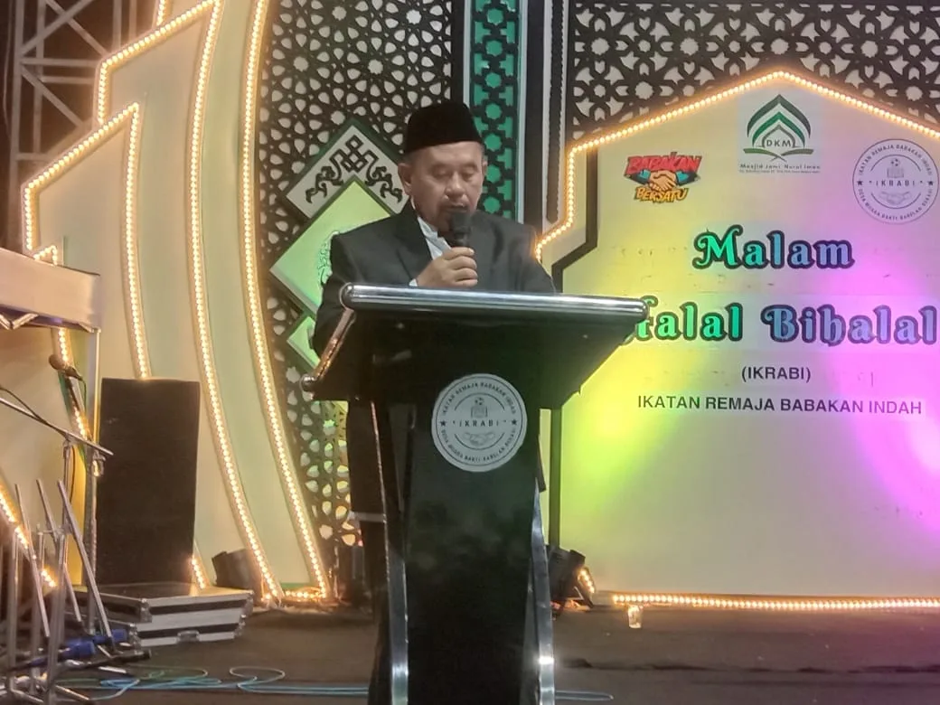 IKRABI Gelar Malam Halal Bihalal Kades H Asmawi Berikan Dukungan
