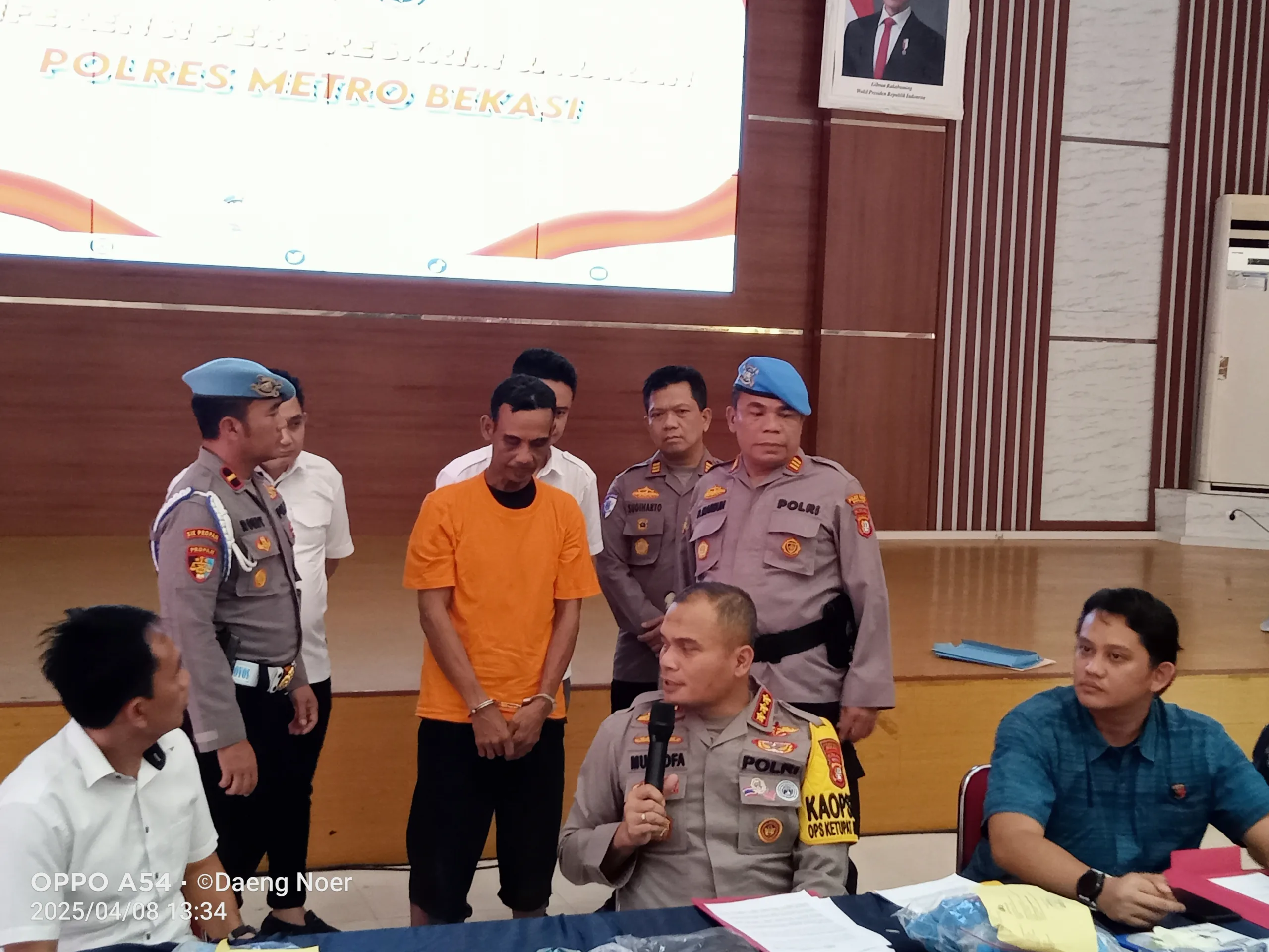 Satreskrim Polres Metro Bekasi Berhasil Ungkap Kasus Perbuatan Cabul Terhadap Anak di Bawah Umur