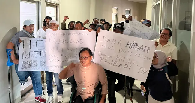 Tentang dugaan penyelewengan dana hibah yang sudah dilaporkan, atlet npci kab. bekasi desak aph bertindak cepat dalam tangani laporan ini