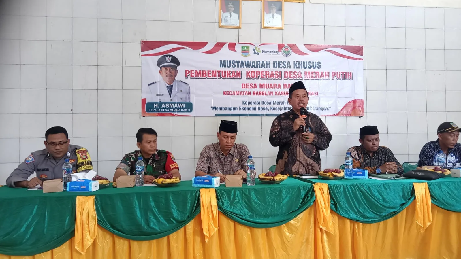 Ardi Ariyanto Terpilih Sebagai Ketua Koperasi Merah Putih Desa Muara Bakti