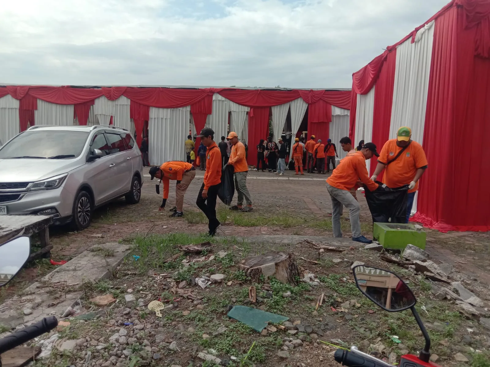 UPTD Pengelolaan Persampahan Wilayah 1 DLH Kabupaten Bekasi Dukung Sosialisasi PHBS di Kelurahan Bahagia