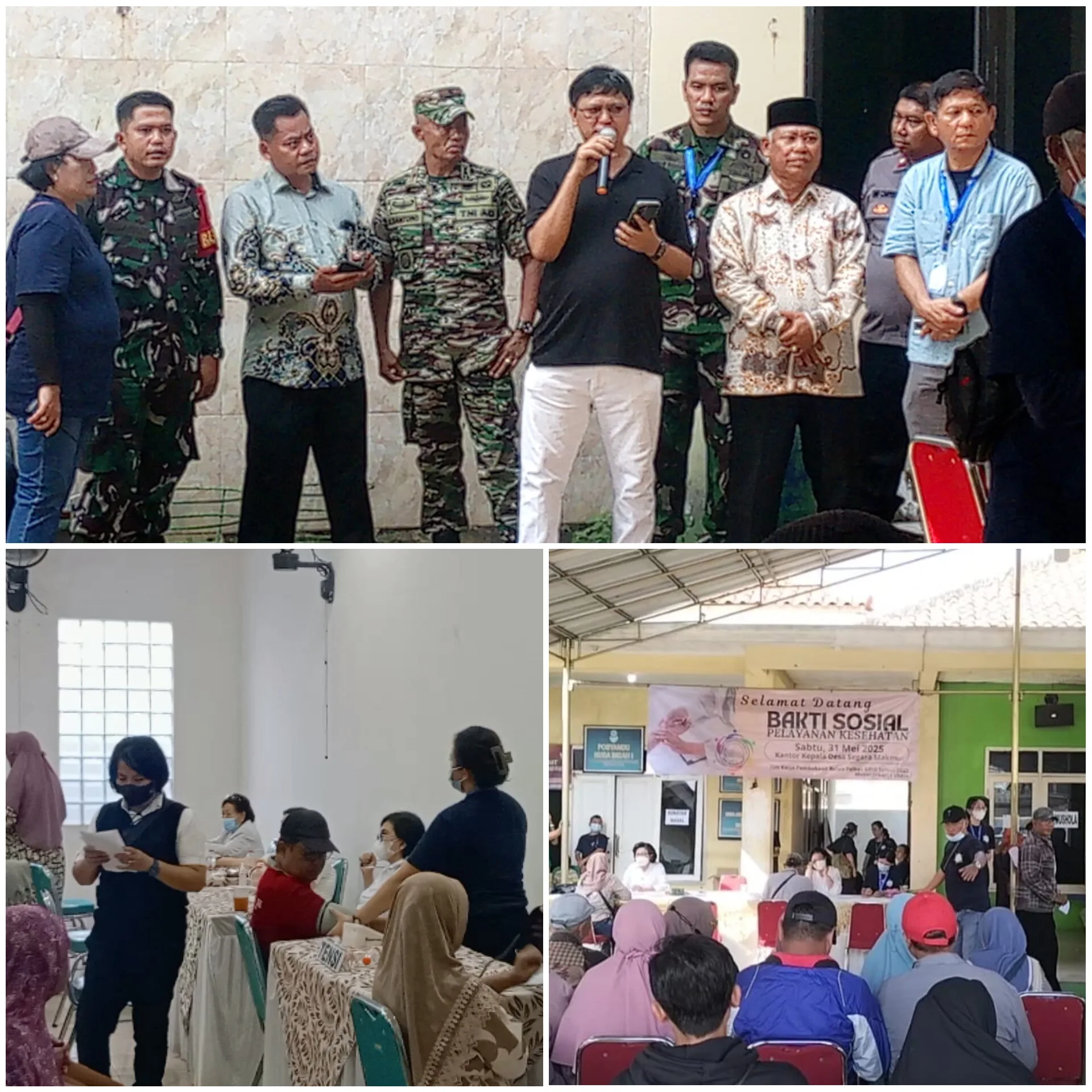Ribuan Warga Segaramakmur Antusias Ikuti Pemeriksaan Kesehatan Gratis yang Digelar GPIB