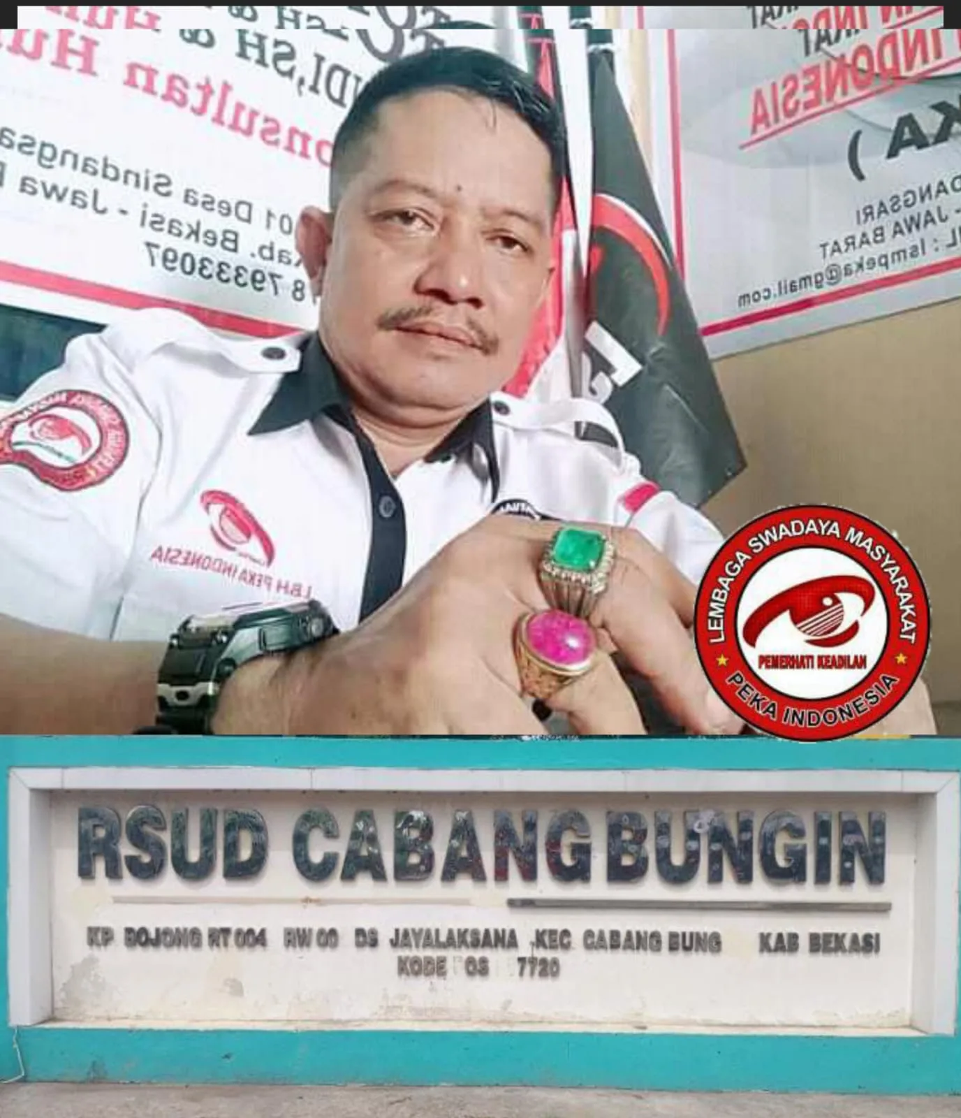 LSM PEKA Minta Bupati Bekasi Copot Direktur RSUD Cabangbungin