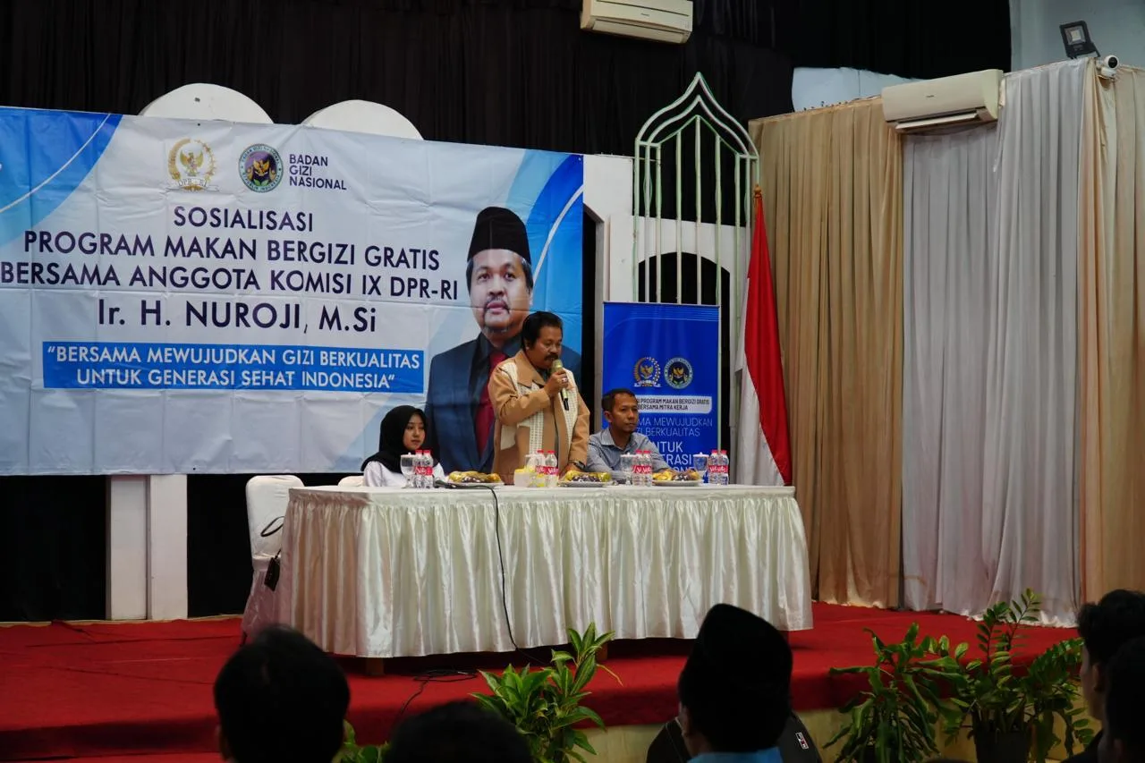 Anggota DPR-RI Komisi IX Bersama Mitra Kerja BGN Gelar Sosialisasi Program MBG