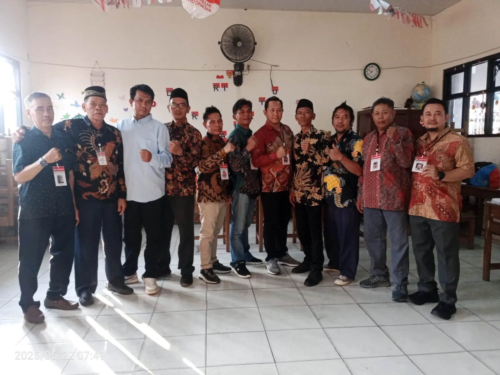 Pemilihan Ketua RT02/014 Kelurahan Kebalen Berjalan Sukses, Hendra Raih Kemenangan Telak