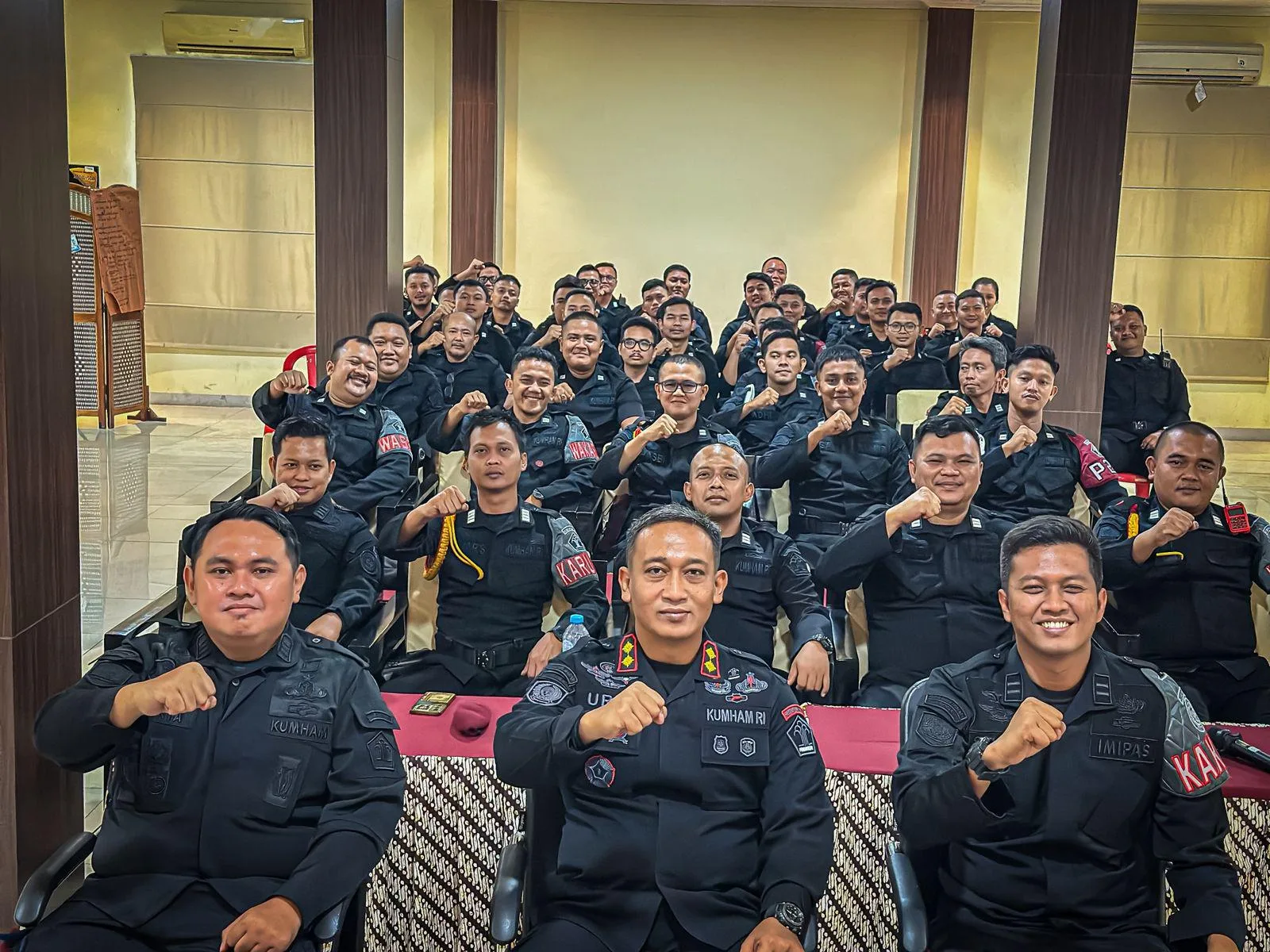 Lapas Kelas IIA Cikarang Lakukan Penguatan Tugas Pokok dan Fungsi Pengamanan