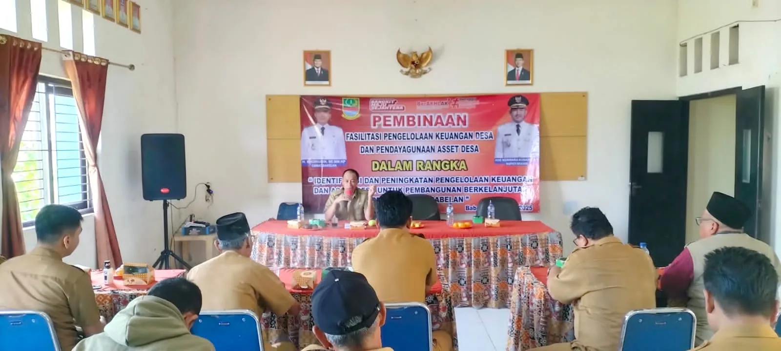 Pembinaan Pengelolaan Keuangan dan Aset Desa Tetap Berjalan Meski Tanpa Kehadiran Kepala Desa dan BPD Pantai Hurip