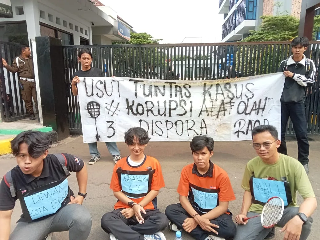 PMII Universitas Pertiwi Kembali Demo Kasus Korupsi Alat Olahraga, Desak Kejari Kota Bekasi Periksa Pejabat Terlibat