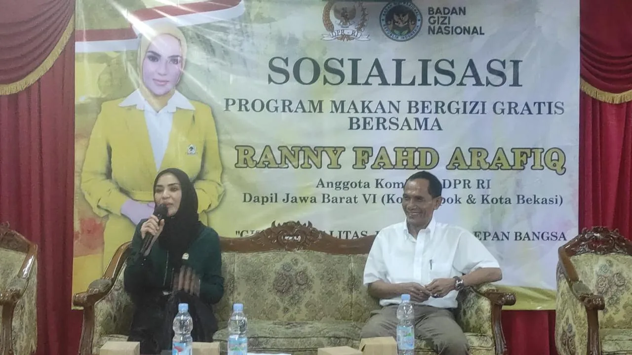 DPR RI dan BGN Terus Gaungkan Sosialisasi Program, Wujudkan Indonesia Emas MBG di Bekasi