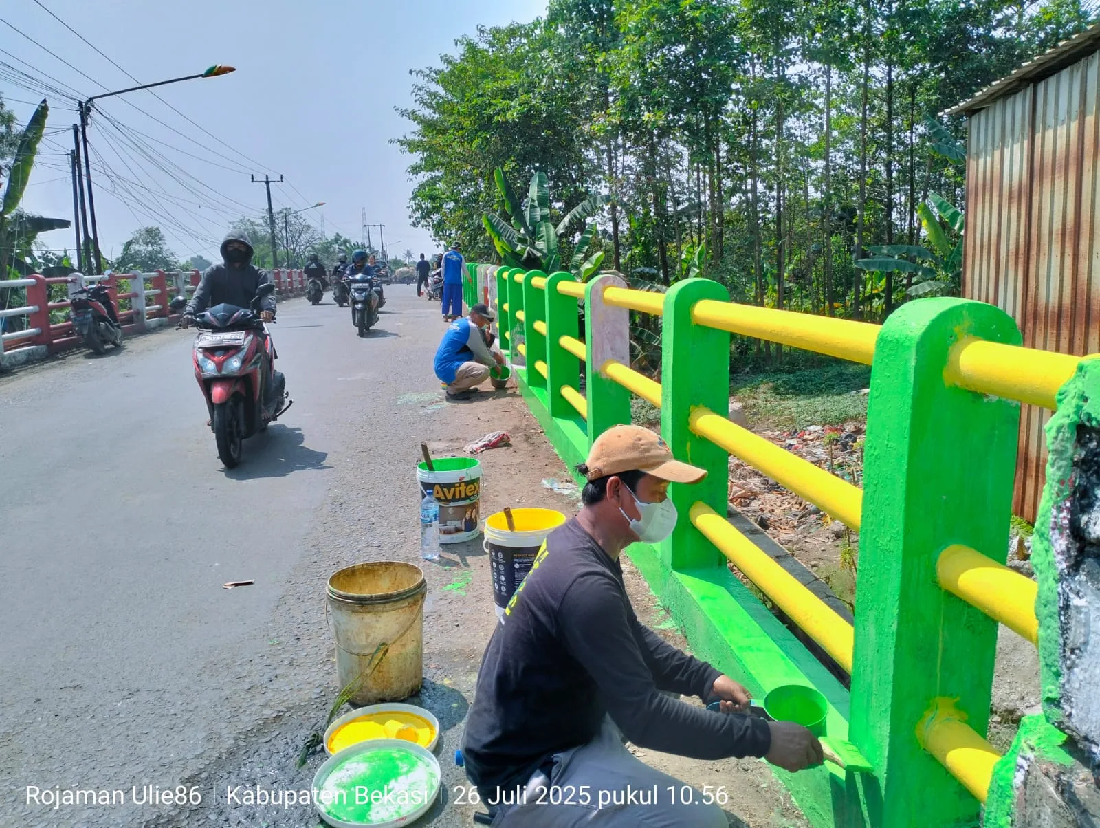 Desa Muarabakti Gelar Kerja Bakti Sambut HUT RI ke-80