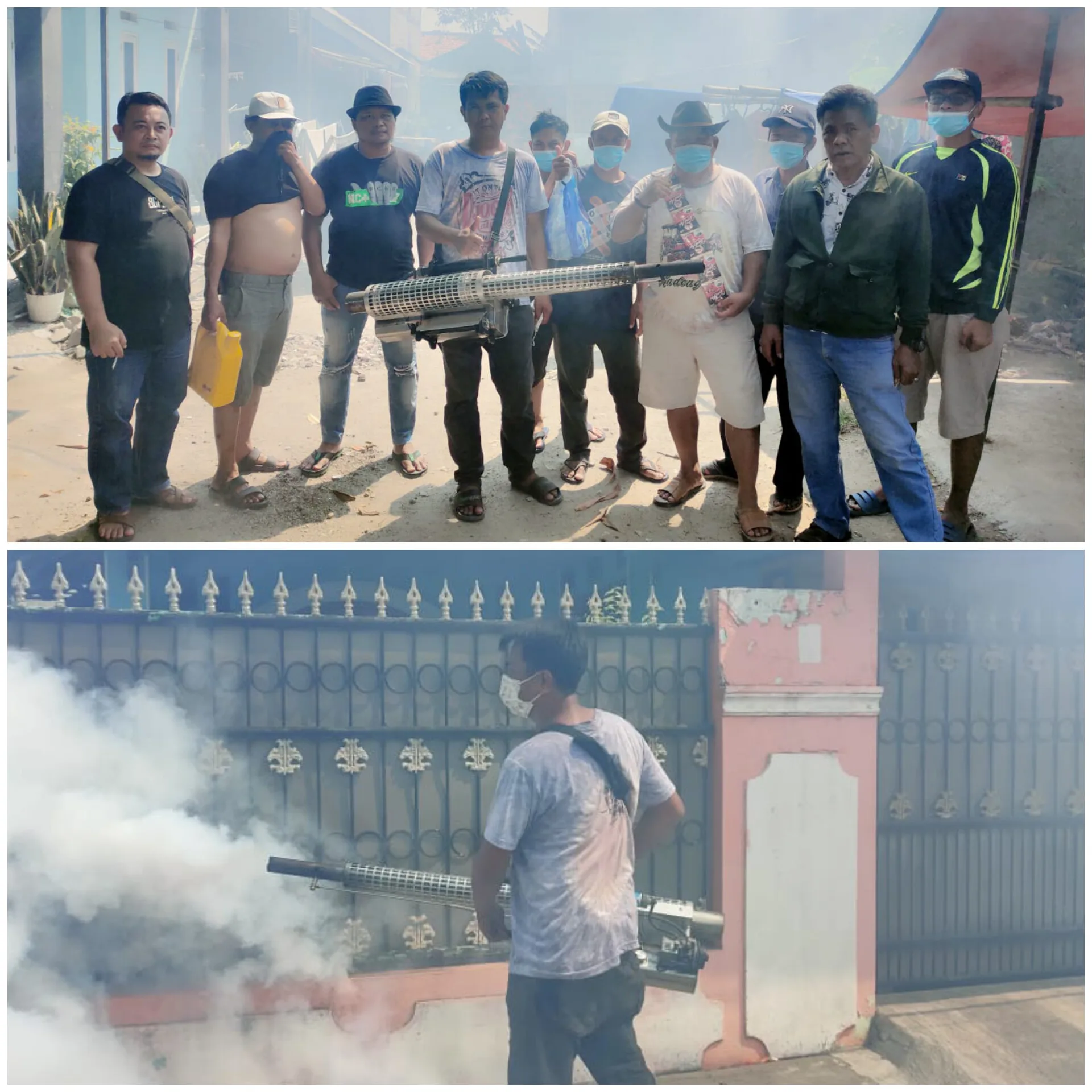 Fogging Dilakukan di RT02 Kebalen untuk Cegah DBD
