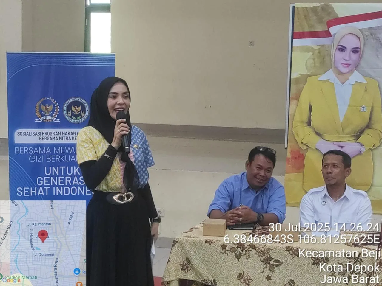 Sosialisasi Program Makan Bergizi Gratis (MBG) Dorong Terwujudnya Generasi Emas Indonesia 2045