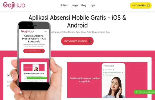 Software absensi gajihub