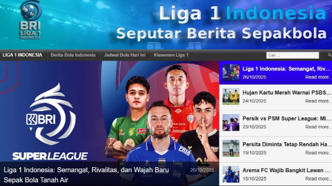 Liga 1 indonesia gairah abadi sepak bola nusantara