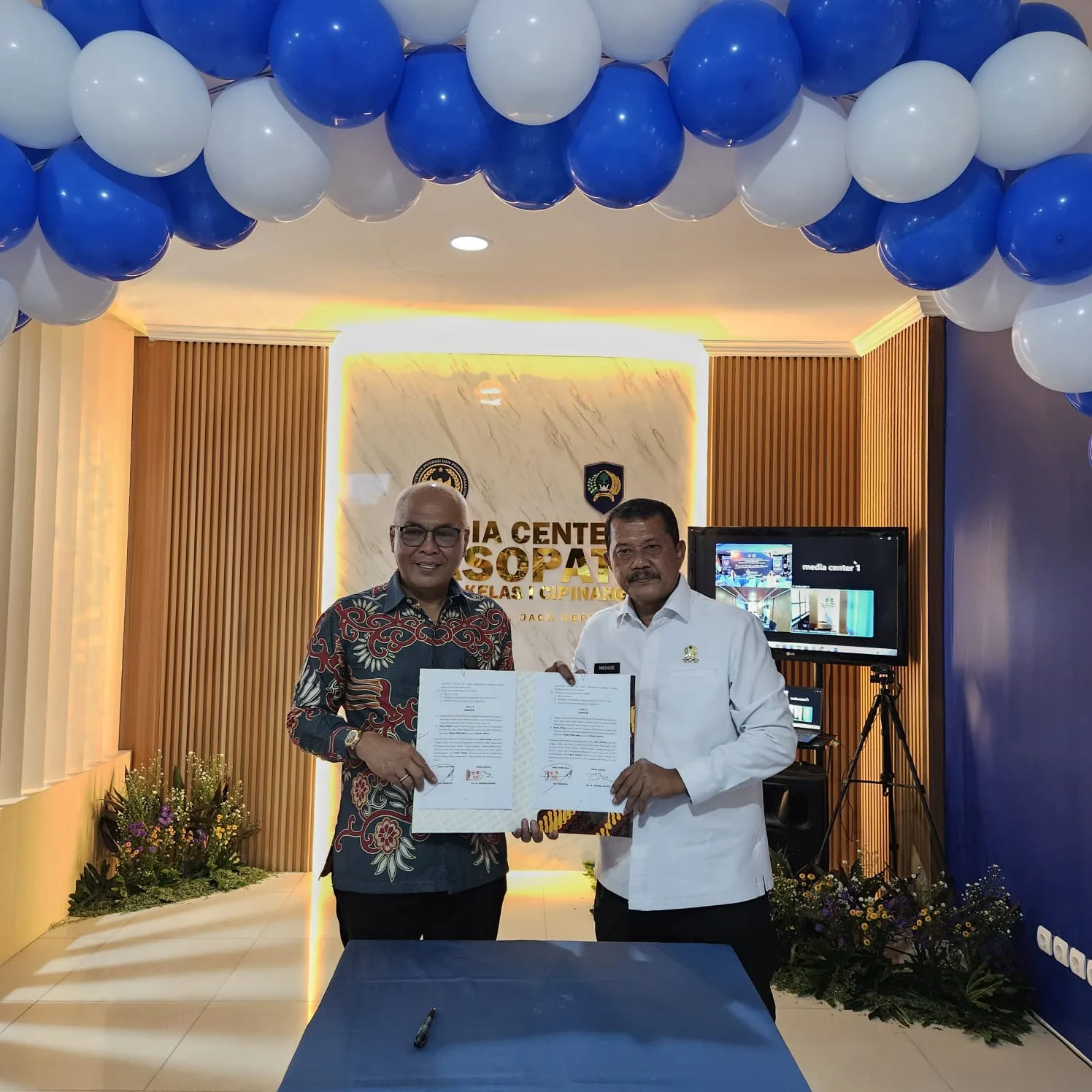 Ditjenpas dan PWI Pusat Resmikan Media Center PASOPATI di Lapas Cipinang untuk Perkuat Transparansi Informasi