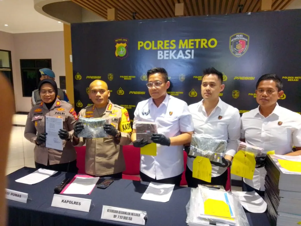 Polres Metro Bekasi Tetapkan Dua Petinggi NPCI Kabupaten Bekasi sebagai Tersangka Korupsi Dana Hibah