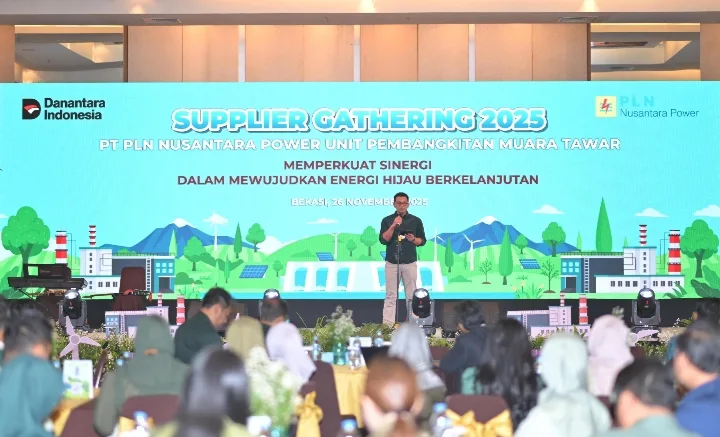 PLN Nusantara Power Muara Tawar Gelar Supplier Gathering, Perkuat Sinergi Menuju Energi Hijau Berkelanjutan