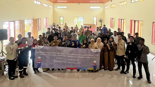 PEP Tanjung Field Intensifkan Sosialisasi Keamanan Jalur Pipa Migas di Pesisir Penajam Paser Utara