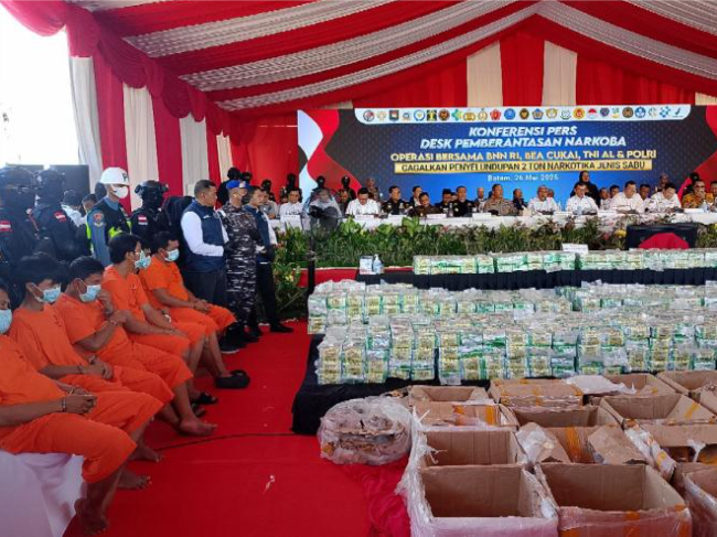 Hujatan Tak Henti Bea Cukai Balas dengan Prestasi Rekor 18 Ton Narkoba Digagalkan Selama
