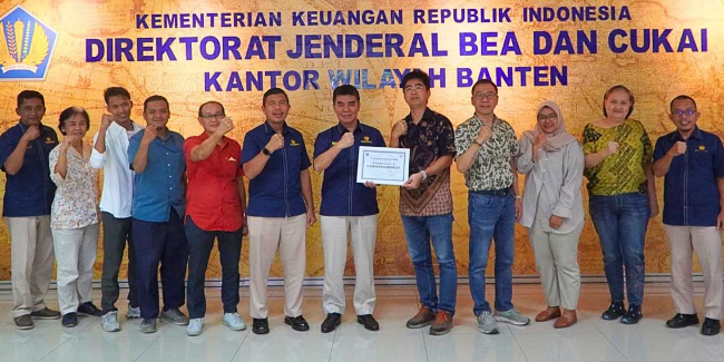 Bea Cukai Banten Perkuat Ekspor