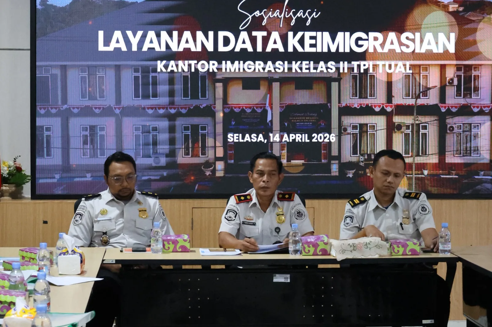 Kantor Imigrasi Tual Gelar Layanan Data Keimigrasian Digital