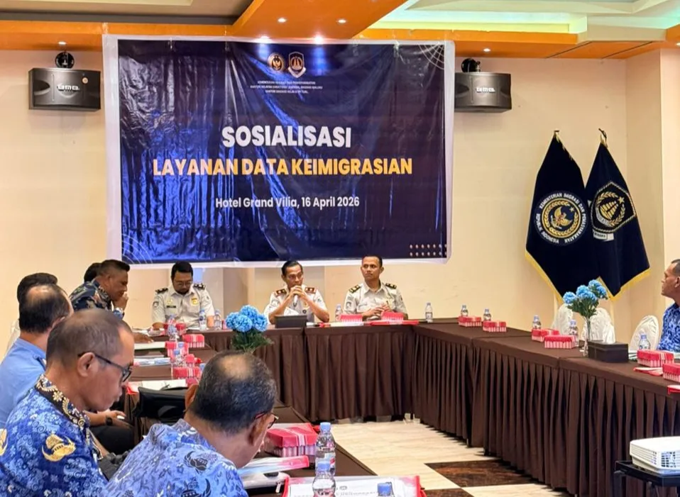 Sosialisasi Layanan Data Keimigrasian di Maluku Tenggara