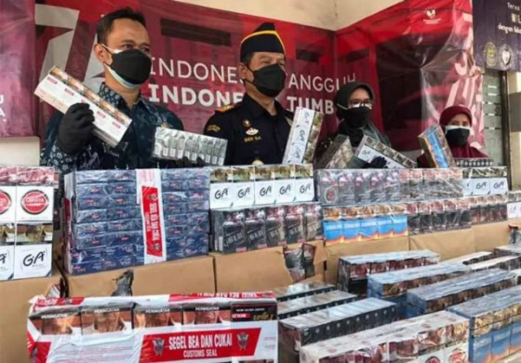 Bea Cukai Serahkan Kasus 5 Juta Batang Rokok Ilegal ke Kejaksaan Negeri Sidrap