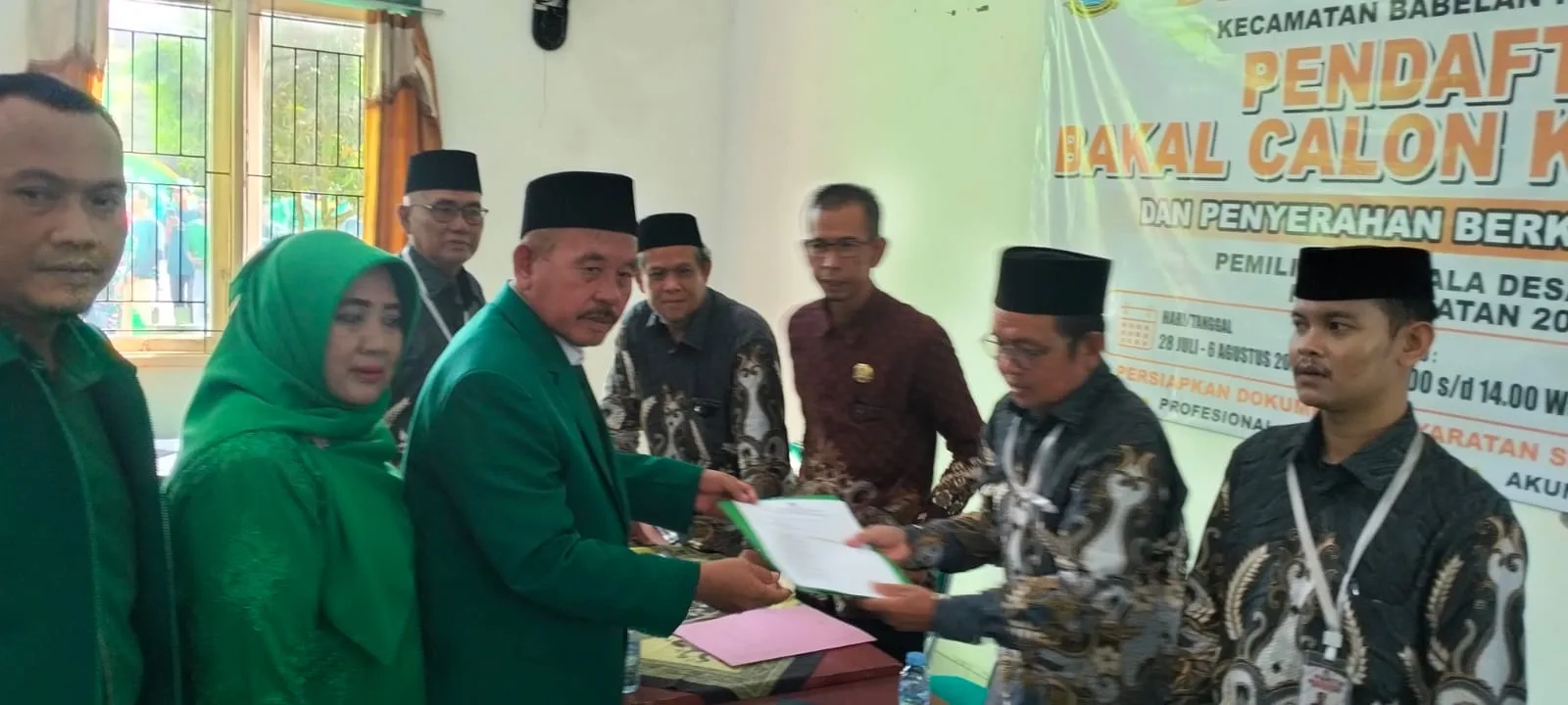 Ribuan Warga Antar Pendaftaran H. Asmawi, Dukungan Menggema: "Lanjutkan!"