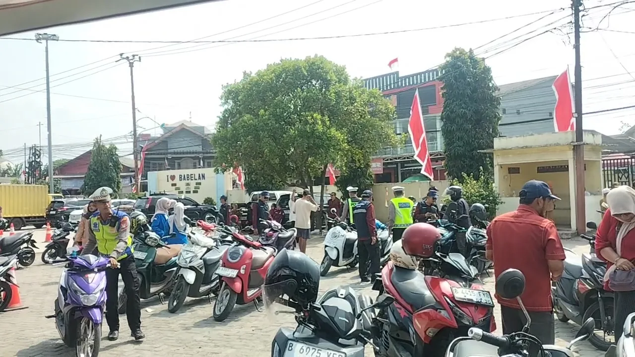 Bapenda Kabupaten Bekasi Gelar Razia Gabungan Pajak Kendaraan Bermotor di Babelan, Sekaligus Layani Penghapusan Denda PBB