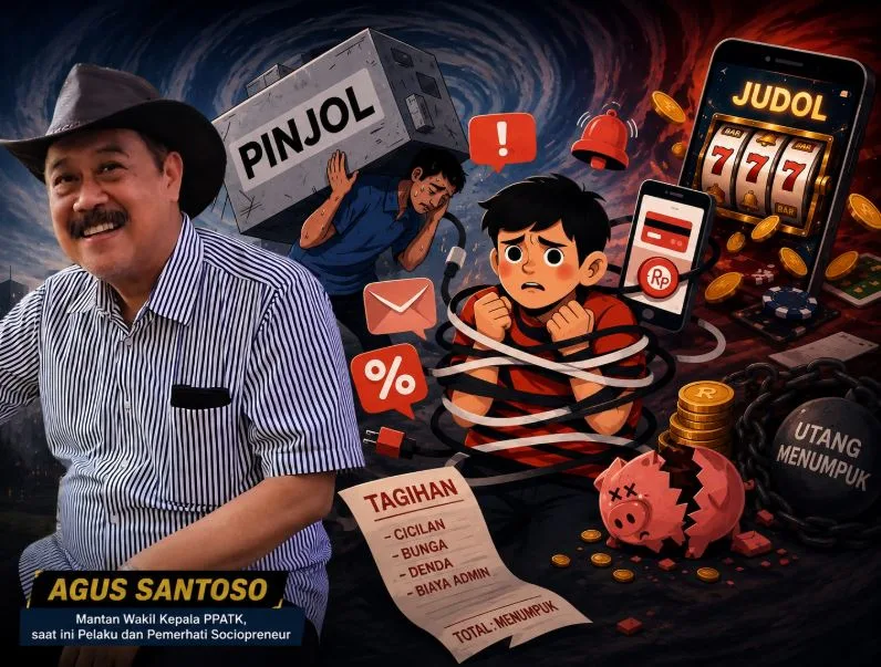 Terjerat Lingkaran Setan Digital: Judol + Pinjol Ini 3 Tandanya dan 4 Cara Keluarnya