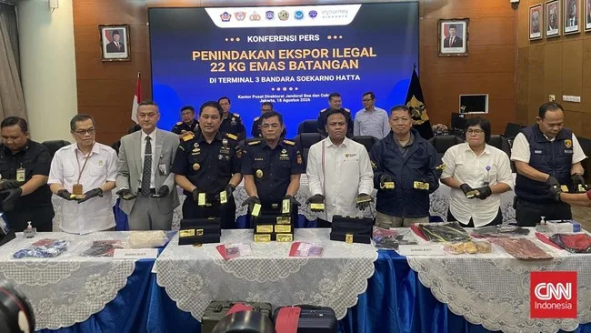Kronologi Penjagaan Ketat Bea Cukai Gagalkan Penyelundupan Emas Rp60 Miliar di Bandara Soekarno Hatta