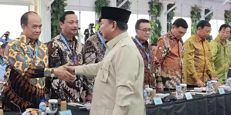 Ade Supandi Hadiri Taklimat Presiden Prabowo Bersama 800 Perwira Tinggi TNI-Polri